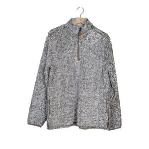 Southern Shirt Womens M Plush Sherpa Pile 1/4 Zip Pullover